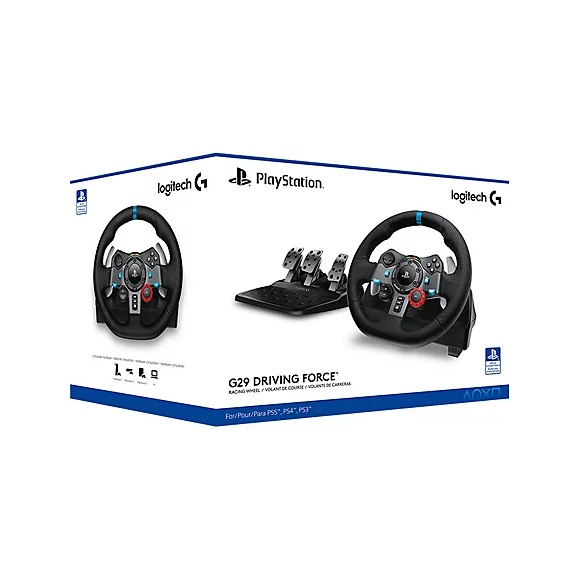 Logitech G29 Driving Force Gaming Racing Wheel with Responsive Pedals Logitech G29 Driving Force Gaming Racing Wheel with Responsive Pedals